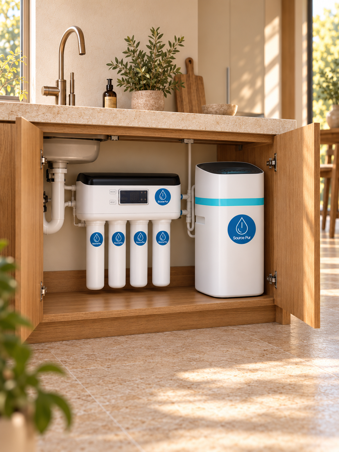 Pack Eau Pure  : Système SourcePur™ + Adoucisseur HYDRAH™